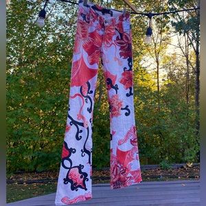 Just Cavalli Floral/Fan Cotton Jeans